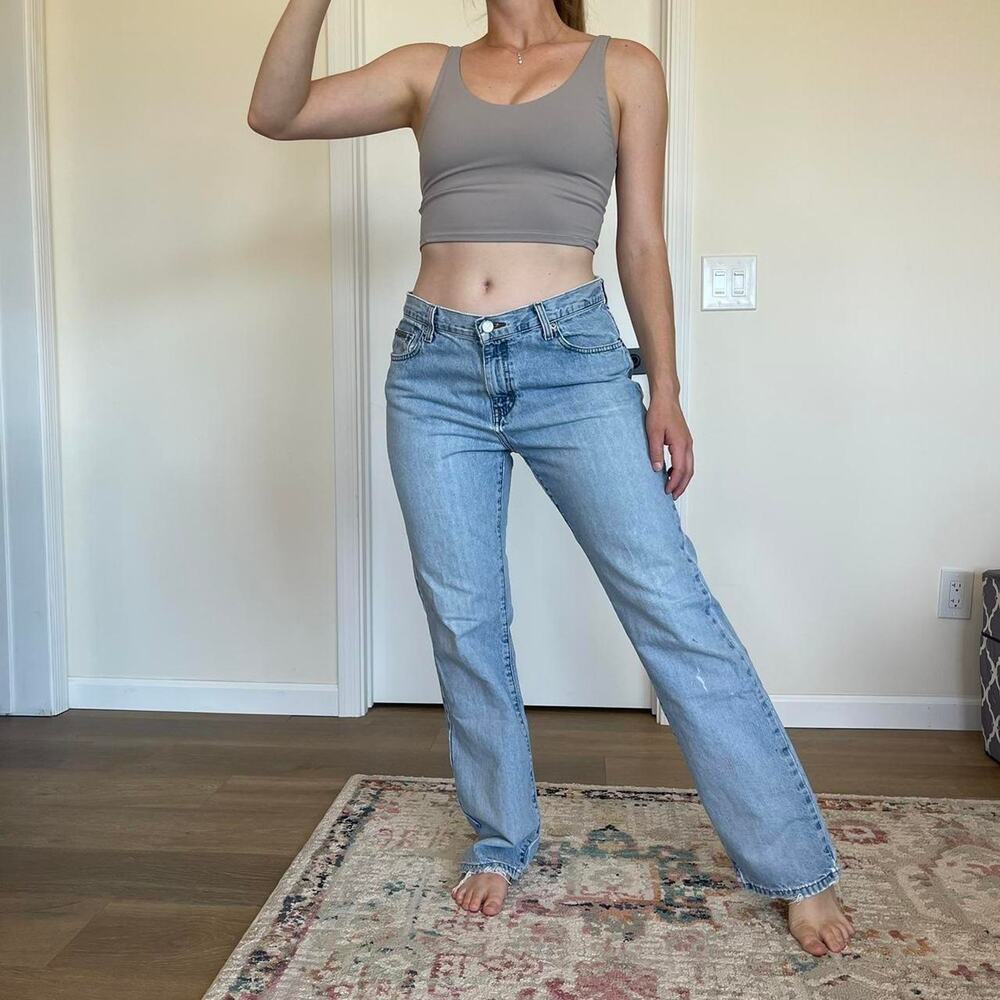 Vintage Calvin Klein Blue Denim Jeans - Picture 2 of 8